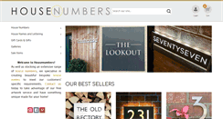 Desktop Screenshot of housenumbers.co.uk